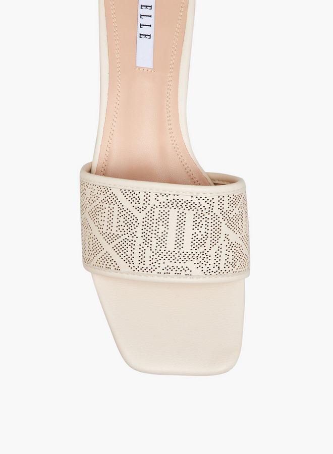 ايل صنادل بكعب عريض للنساء - Image 4